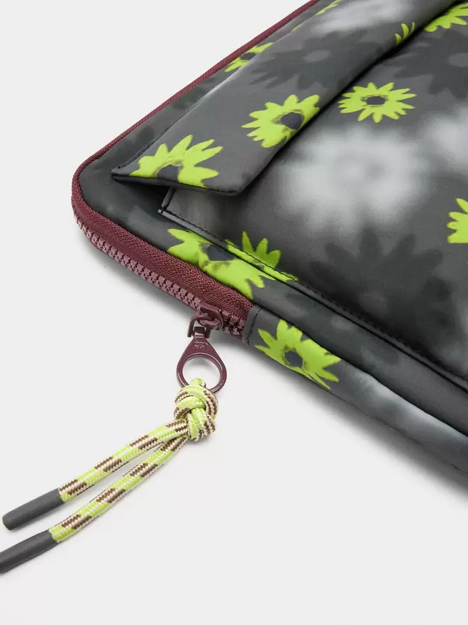 Printed nylon laptop cover 13"