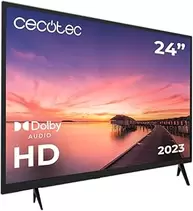 Cecotec Televisor TV 0 Series 0024. Pantalla de 24 Pulgadas, HD, Resolución de imágenes y Videos óptima, Sistema Dolby, Me...