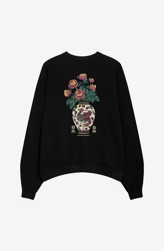 Sudadera Washed Blood Of China Black