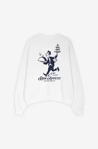 Sudadera La Dolce Vita Organic Cotton White