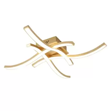 PLAFÓN LED 26 W 4000K PAN DE ORO EVANDER