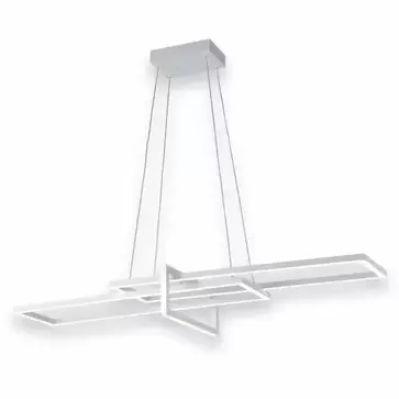 LÁMPARA TECHO LED REGULABLE 40 W BLANCO ATTICUS