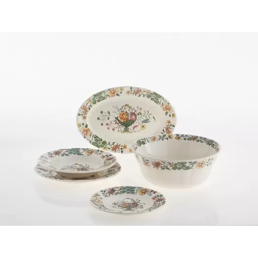 Vajilla completa de 20 piezas colección Bellavista