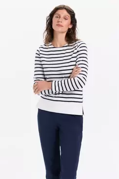 Camiseta de rayas calidad heavy cotton de manga larga