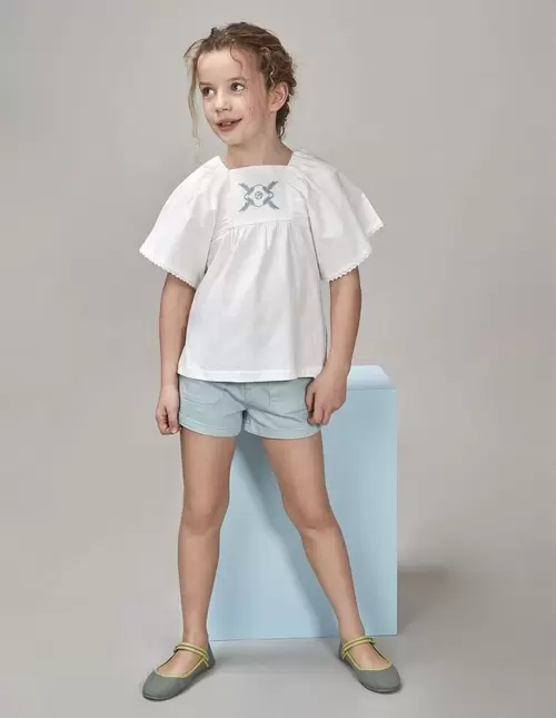 Pantalón corto verde
