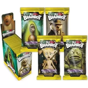Sobre 7 cartas coleccionables Brainrot serie 2