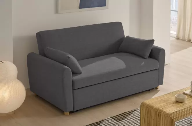 Sofá cama de tela Módena de HOME