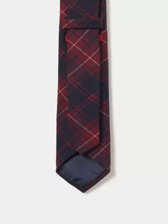 Plaid tie