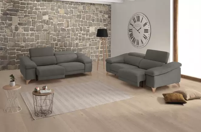 Sofá de tela Elvas de StyleKomfort