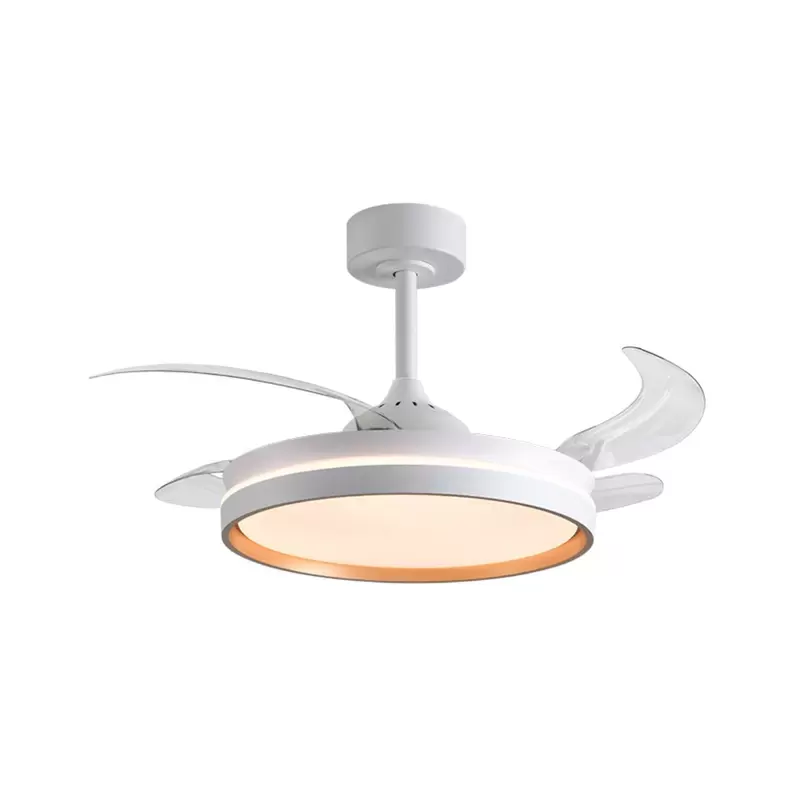 Ventilador de techo Akran Bel Air 72W 4 aspas retráctiles con luz LED Ø108 cm
