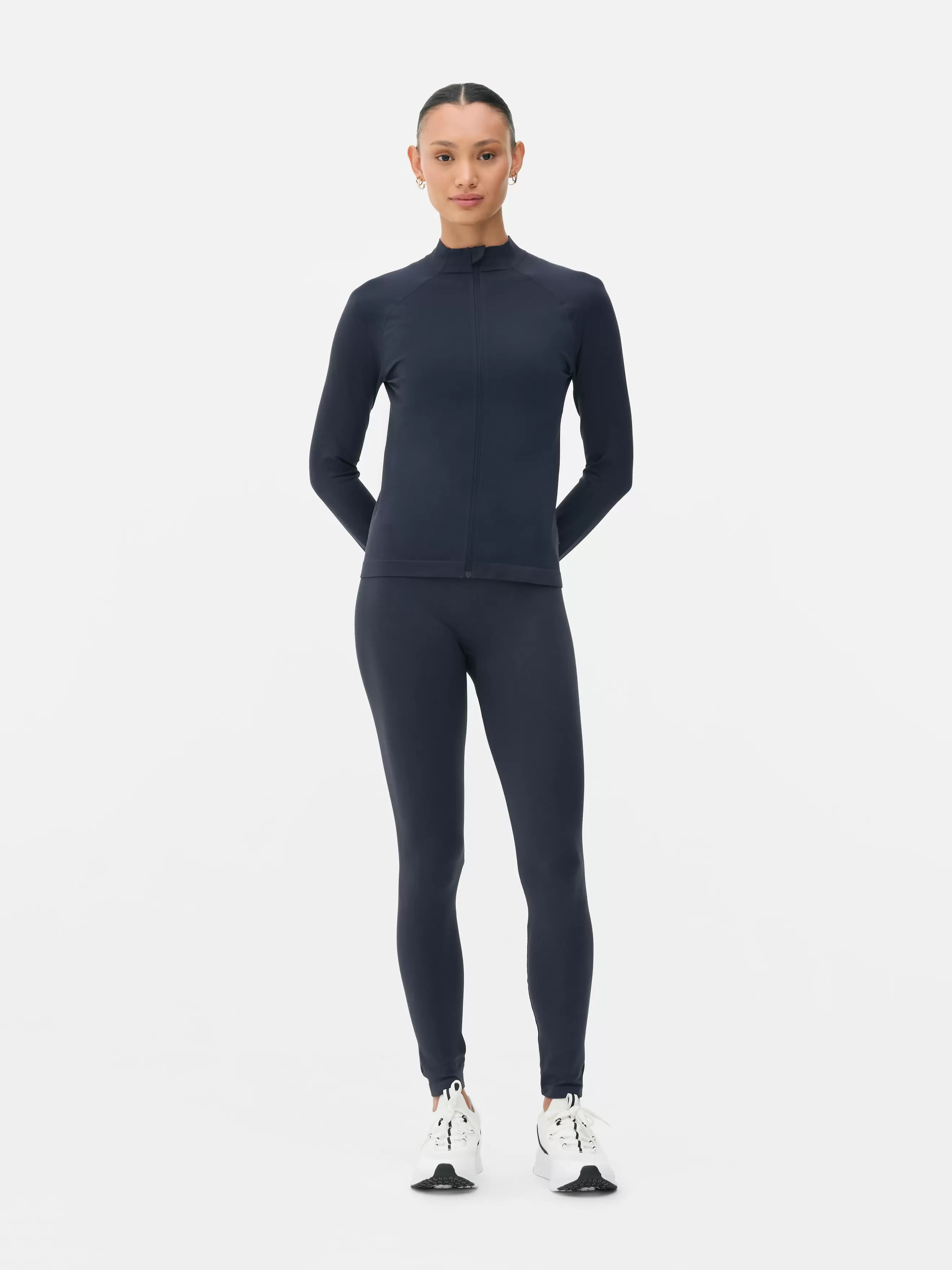 Seamless Supersoft Zip Through Jacket