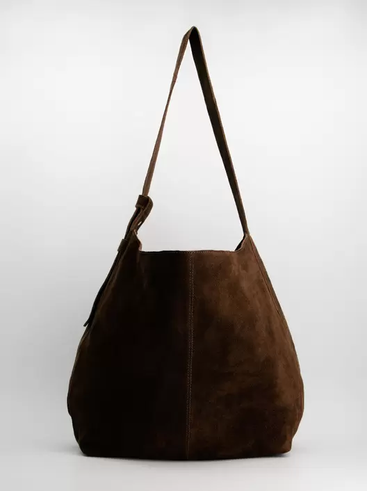 Proveedor: ULK Bolso de hombro hobo en piel de ante - ulk Padua