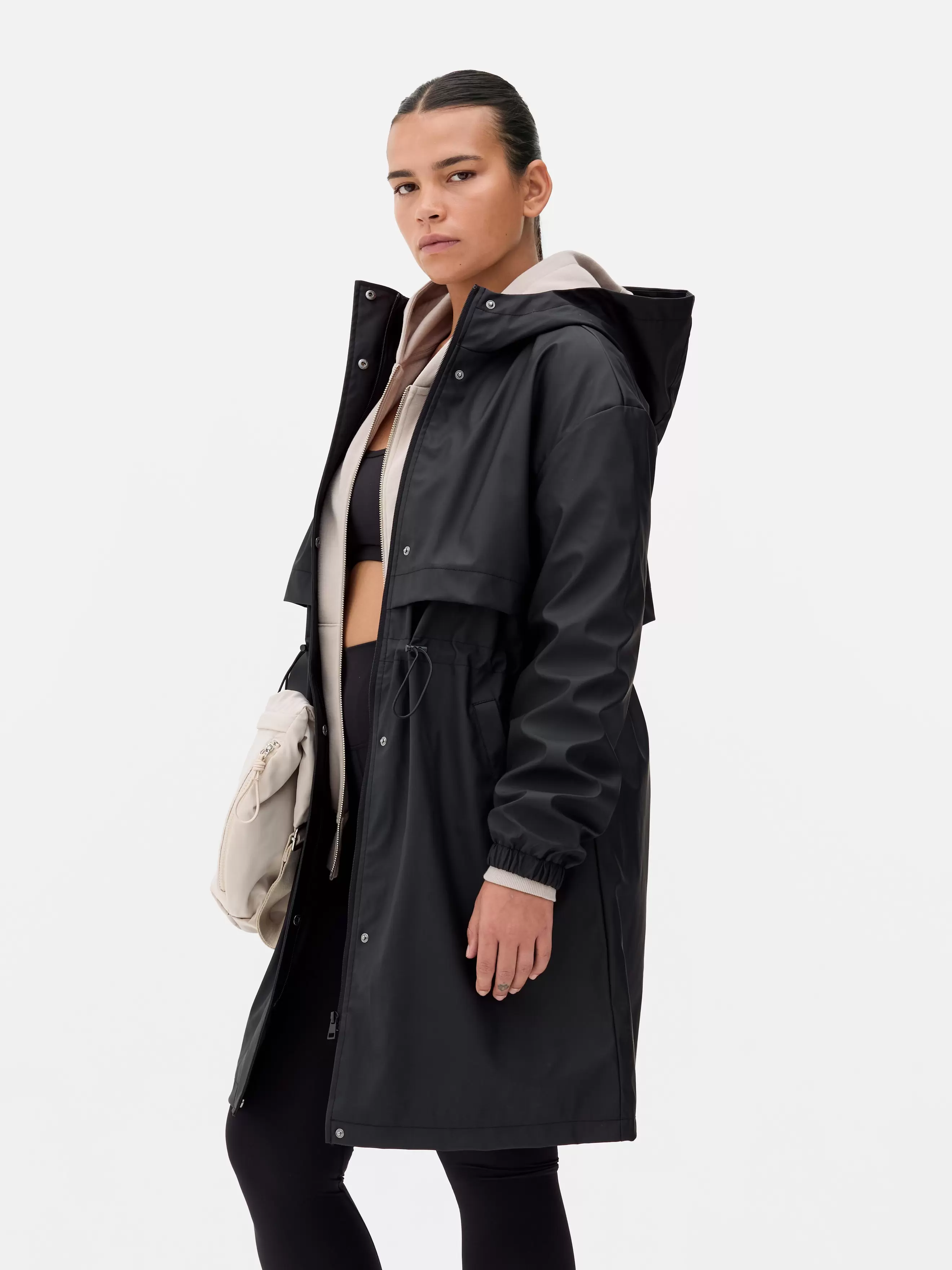 Cinch Waist Parka