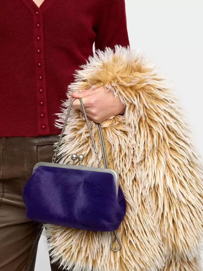 Leather handbag
