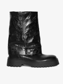 Botas Angie Sleeve Vintage Patent