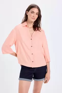 Blusa cuello polo
