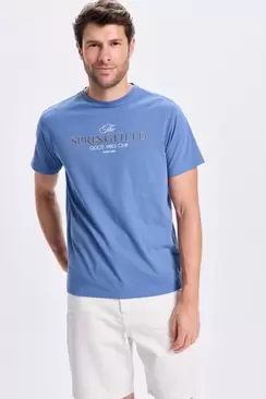 Camiseta Estampada Springfield