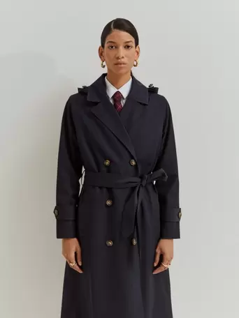 Water repellent gabardine