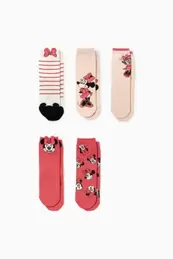Paquet de 5 - Minnie Mouse - mitjons amb dibuix