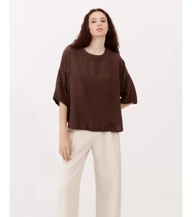 BLUSA CUELLO REDONDO