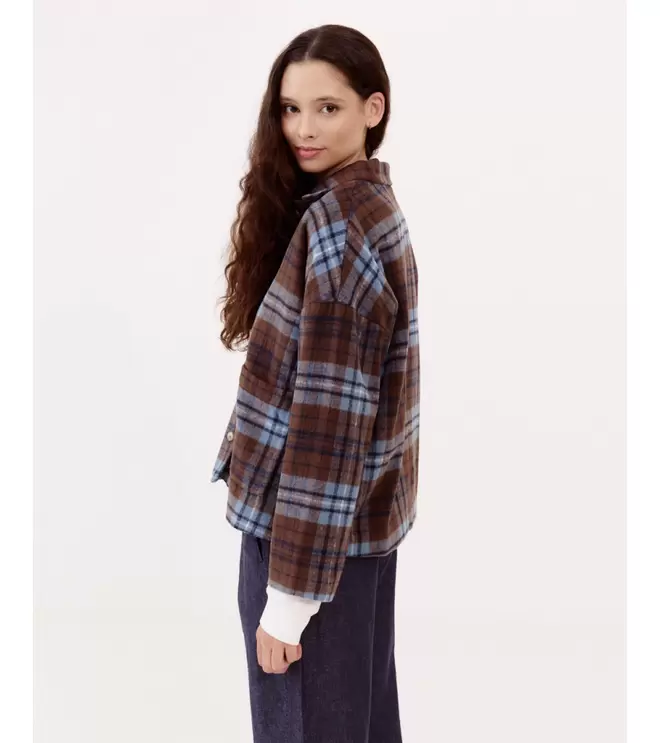 SOBRECAMISA ESTAMPADA CUADROS