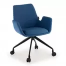 Silla Giratoria Glamm, estructura con ruedas