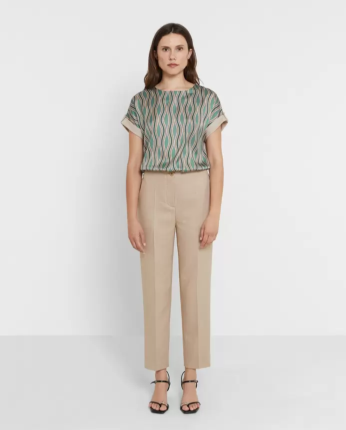 Pantalón Italiano Beige