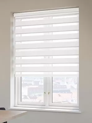 Estor doble con cajón TOKE 45x180 blanco