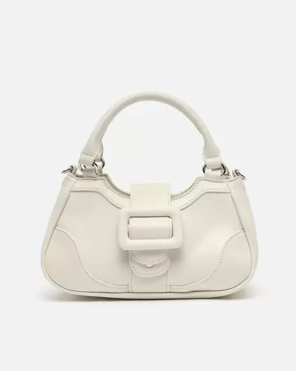 Bolso de mano pequeño con asa bandolera extráible