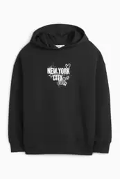 Nova York - dessuadora amb caputxa