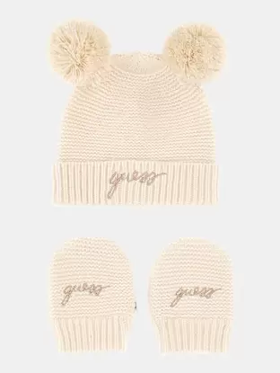 Conjunto de gorro y guantes