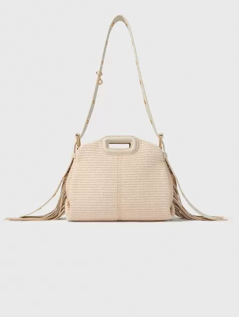 Bolso Miss M Mini efecto rafia