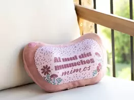 Cojín masaje inalámbrico - Al mal día muuuchos mimos