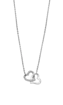 COLLAR CORAZÓN LOTUS STYLE LS1912-1/1 ACERO INOXIDABLE, MUJER
