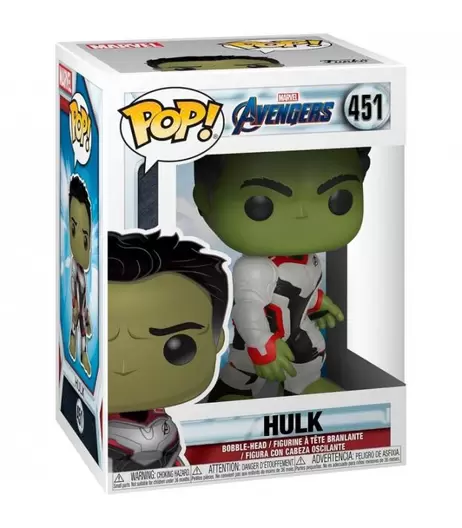 FUNKO POP MARVEL 36659 HULK AVENGERS ENDGAME DE FUNKO