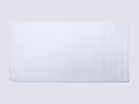 ALFOMBRA NUANCE 65X130 BLANCO