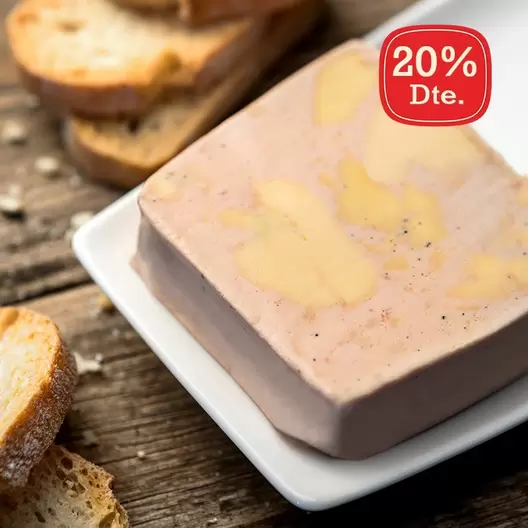 Foie de pato, 100 g