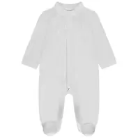 Pelele con pechera y cuello mao para bebé niño