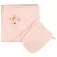 Conjunto de baño capa y manopla - Forêt enchantée