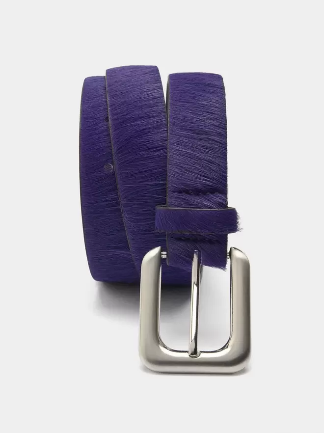 Leather belt