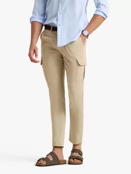 PANTALON CARGO CAMEL