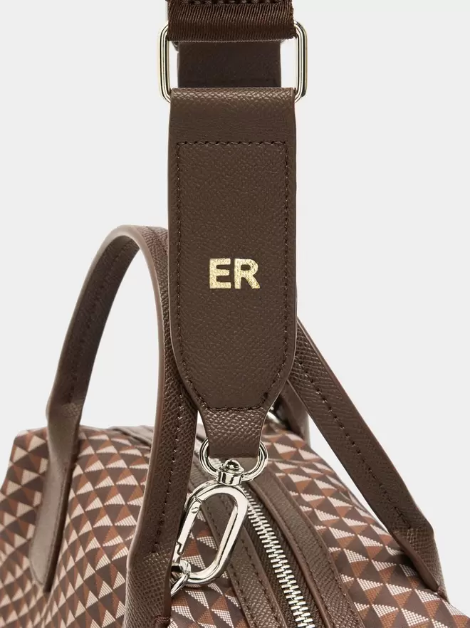 Printed nylon tote bag