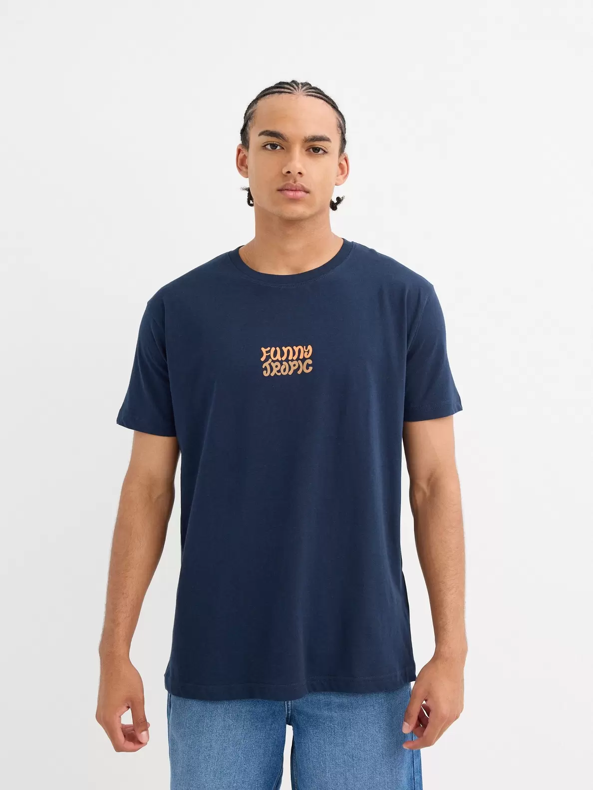 Camiseta estampado trópico