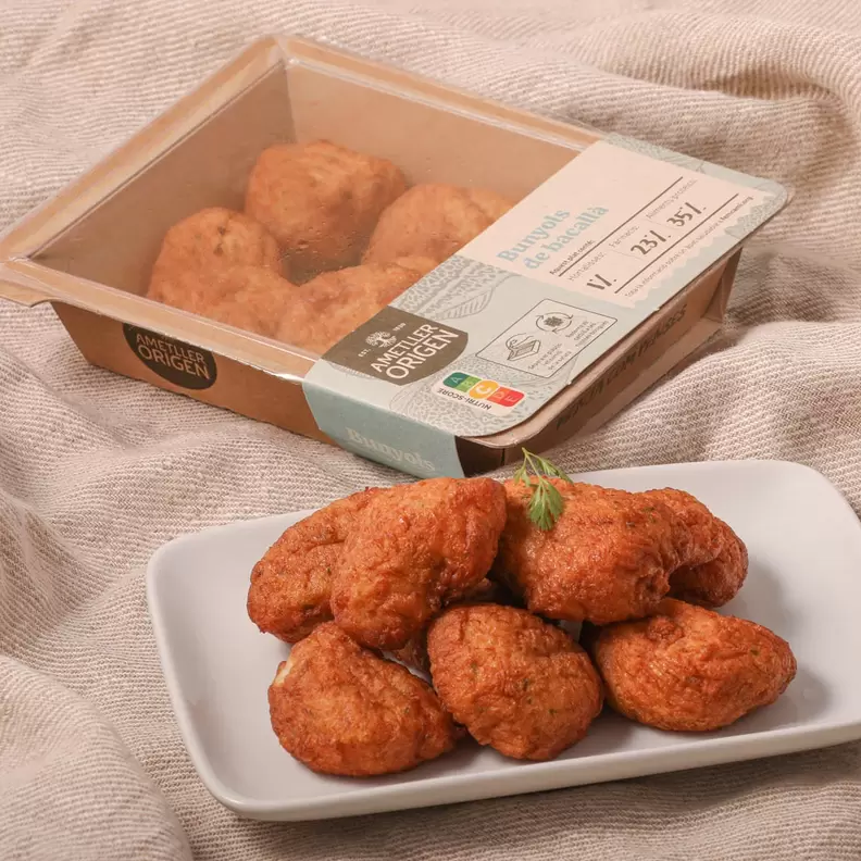 Bunyols de Bacallà Ametller Origen 140g