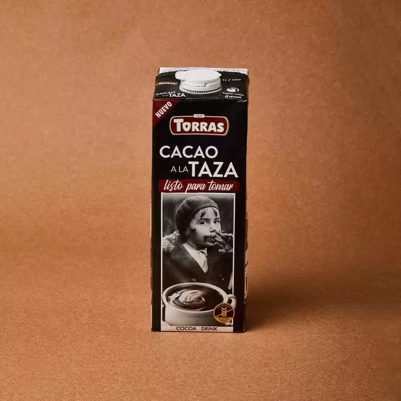 Brick de cacau a la tassa Torras 1l.