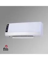 FM Calefacción TS-2002 calefactor eléctrico Interior Blanco 2000 W Ventilador eléctrico