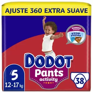 Dodot Pants Activity Extra Suave T-5 38 Uds
