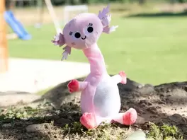 Muñeco interactivo ajolote