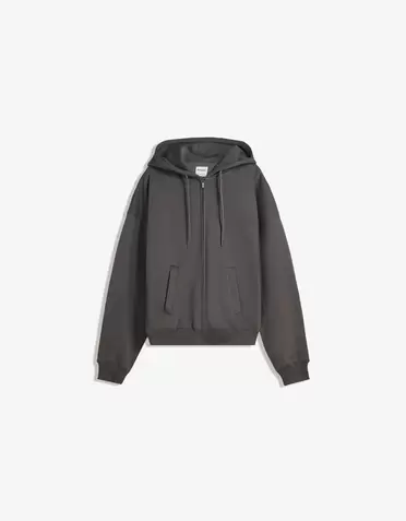 Sudadera cremallera capucha
