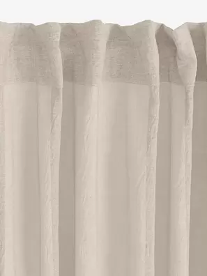 Cortina BOLMEN 1x140x300 ondulado gris cálido